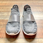 APL Heathered Grey Sneakers with Elastic Strap- Size 7.5