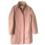 Old Navy Pink Button Up Long Coat-Size S