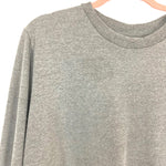 ASOS Charcoal Gray Crew Neck Sweatshirt- Size 14 (we have matching pants, see notes)