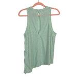 Pre-Owned Nike Dri-Fit Heathered Mint Green Exposed Back Tank- Size M