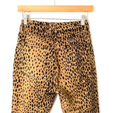 Good American Leopard Print Good Waist Skinny Jeans NWT- Size 6/28 (Inseam 27.5")