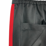 Lifted Anchors Black Side Stripe Track Pants- Size M (see notes, Inseam 31”)