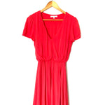 WAYF V Neck Midi Dress- Size XS