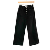 FRAME Black Ali Wide Crop Jeans- Size 24 (Inseam 24”)