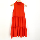 Elliatt Anthropologie Red Ruffle Dress- Size XS
