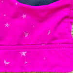 TEREZ Hot Pink Star Print Sports Bra- Size M (see notes, we have matching leggings)