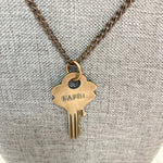 Jennifer Montana Faith Key Pendant Necklace