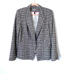White House Black Market Black with Red Front Button Blazer NWT- Size 14 (sold out online)