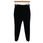 Express Black Stretch Mid-Rise Columnist Ankle Pants- Size 00 Short (Inseam 25”)
