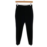 Express Black Stretch Mid-Rise Columnist Ankle Pants- Size 00 Short (Inseam 25”)