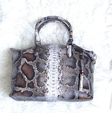 JustFab Snakeskin Handbag NWT