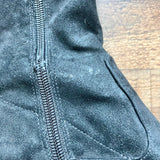 Marc Fisher Black Suede Block Heel Over the Knee Boots- Size 6.5 (see notes)