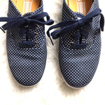 Keds Navy Polka Dot Shoes- Size 7.5