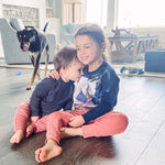Molo Mauve Girl's Sweatpants- Size 4