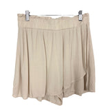 Vestique Cream Faux Wrap Skort- Size L