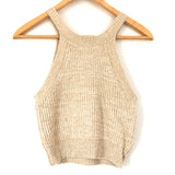 Forever21 Taupe Sweater Tank Top NWT- Size S