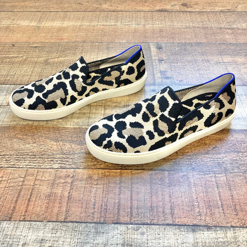 Rothy's Animal Print Slip On Sneakers- Size 7 (BRAND NEW CONDITION, sold out online)