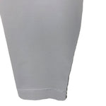 Lululemon Gray/Black/Cream Color Block with Back Zipper Pocket Leggings- Size 4 (Inseam 25", see notes)