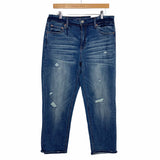 Time and Tru Distressed Mid-Rise Jeans NWT- Size 12 (Inseam 26”)