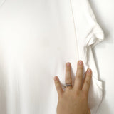 Hatch White Wide Cut Cover Dress- One Size (see notes)