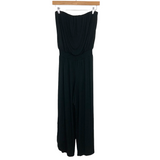 Sofia Black Strapless Jumpsuit NWT- Size S