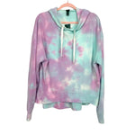 Wild Fable Green/Lavender Tie Dye Hooded Sweatshirt NWT- Size M