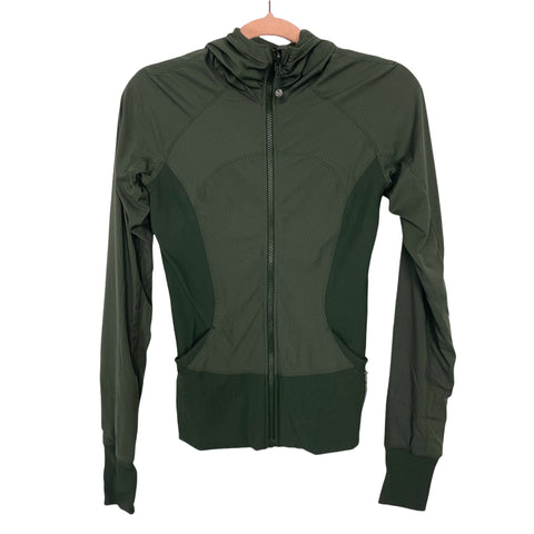 Lululemon Green In Flux Jacket NWT- Size 4
