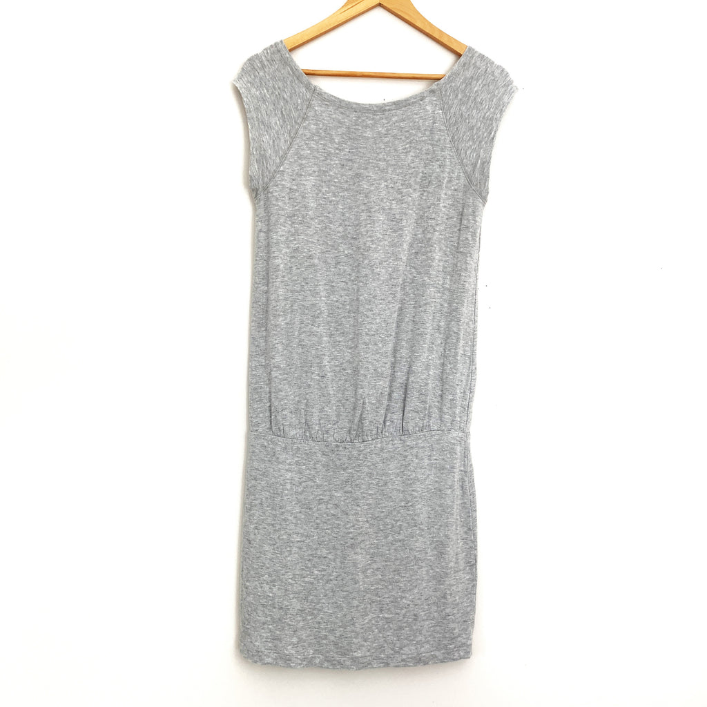 lou grey dress Lou & Grey Drop Waist Grey Dress- Size XS – The Saved Collection