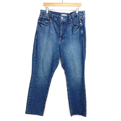 Good American Raw Hem Jeans- Size 16 (Inseam 27”)