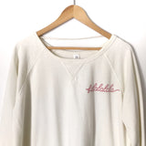 ILY “Falalalala” Cream Pullover Sweatshirt - Size XL