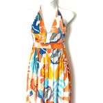 Forever 21 Tropical Print Front Cut Out Maxi Dress NWT- Size S