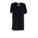 BB Dakota Black Shirt Dress with Side Stripe NWT- Size XS