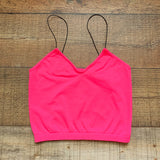 Nikibiki Hot Pink Seamless Bra- One Size
