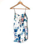 Lovers + Friends Floral Romper with Pockets and Exposed Back- Size S