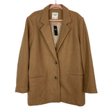 Abercrombie & Fitch Camel Wool Blend Blazer Coat NWT- Size XL (sold out online, runs big)