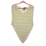 Cream Crochet Shawl- One Size Fits Most (See Notes)