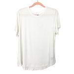 Old Navy White Crew Neck Top NWT- Size L