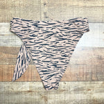 Abercrombie & Fitch Animal Print High Leg Cheeky Bikini Bottoms NWT- Size L (we have matching top)