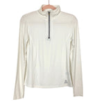 Thriv White Quarter Zip Pullover- Size S