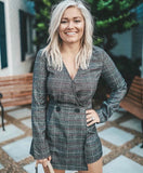 DO+BE Faux Wrap Blazer Dress NWT- Size S