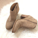 Lucky Brand Booties with Side Zipper- Size 9