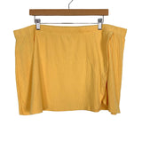 Abercrombie & Fitch Yellow Ribbed Terry Skirt Coverup- Size XL (sold out online, we have matching bikini)