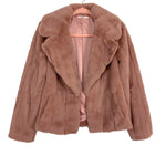 Tularosa Pink Faux Fur Coat- Size XS (sold out online)