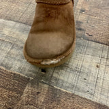 UGGS Girl's Faux Fur Bailey Bow Boots- Size 10 (see notes)