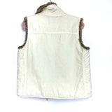No Brand Reversible Faux Fur/Suede Zip Up Vest- Size ~M (see notes)