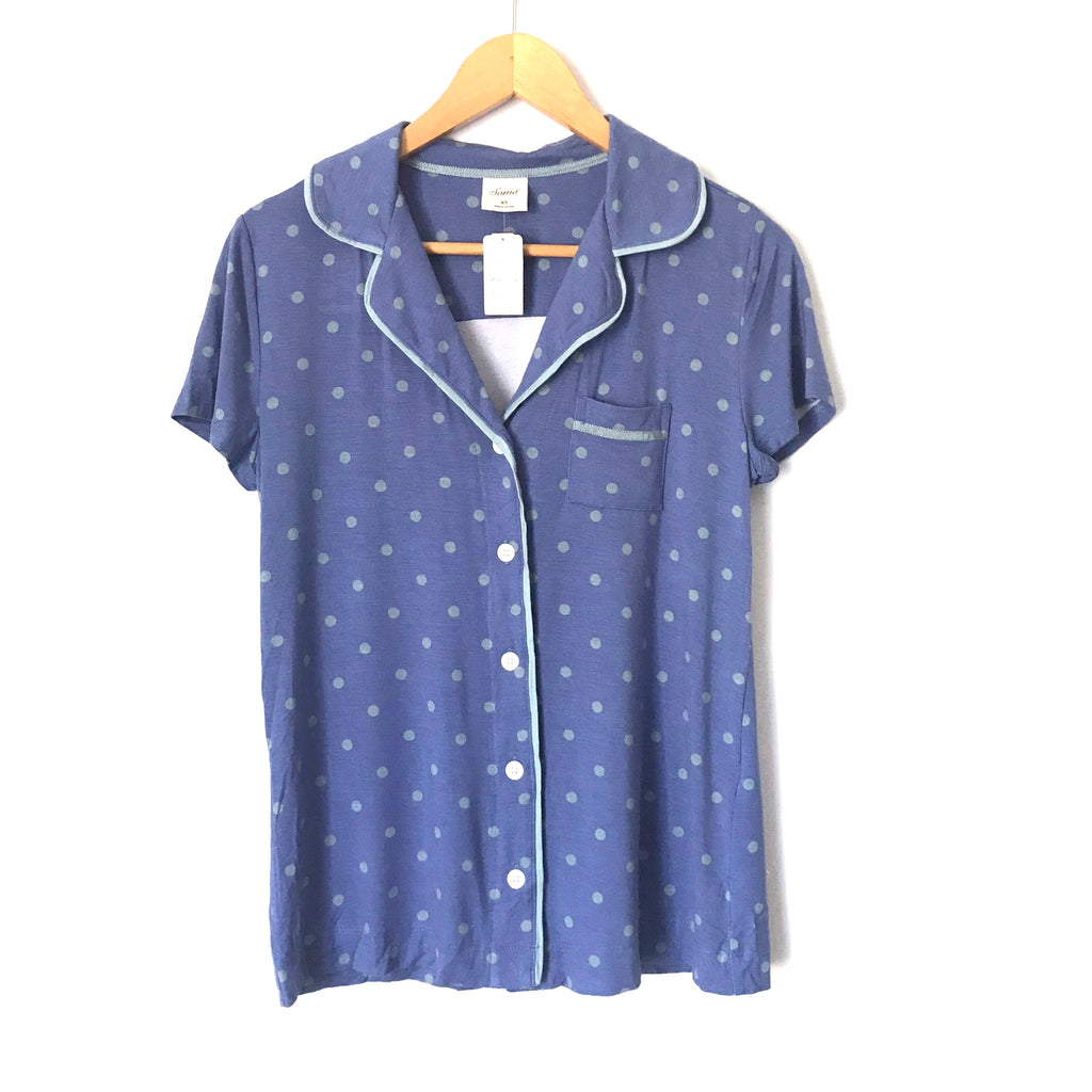 Soma Polka Dot Pajama Button Up Top NWT- Size XS (we have matching pants)