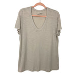 Universal Thread Tan V-Neck Tee- Size L