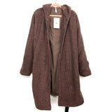 Fabletics Brown Air Fleece Coat NWT- Size 1X