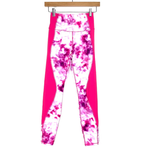 Good American Pink & White Tye Dye Legging- Size 0 (Inseam 25") (we have matching sports bra)