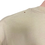 Bella + Canvas Beige Smiley Face Flowers Tee- Size L (see notes)